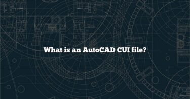 What is an AutoCAD CUI file?