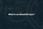 What is an AutoCAD layer?