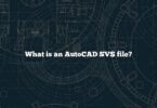 What is an AutoCAD SV$ file?